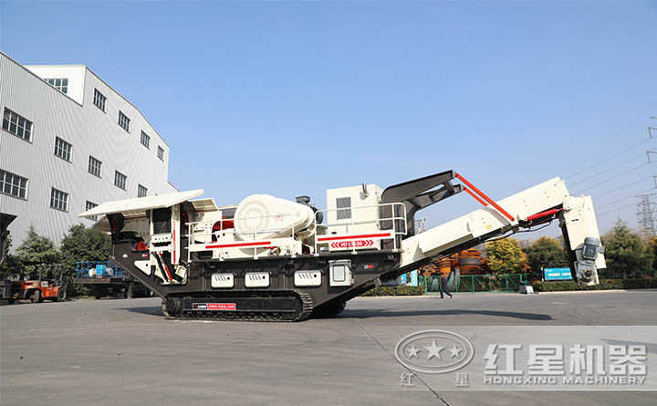 履带移动碎石车 履带移动碎石车