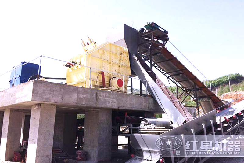 固定式碎石机客户现场,可到场参观 固定式碎石机客户现场,可到场参观