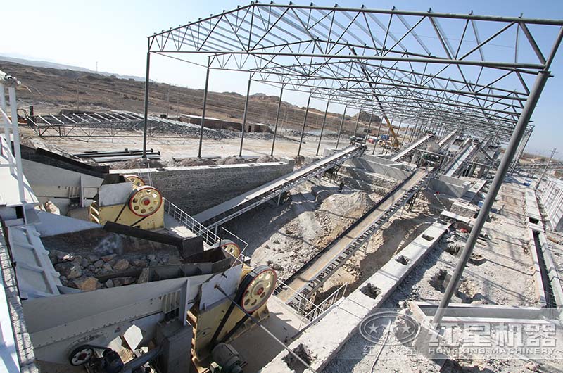 制砂生产现场 制砂生产现场